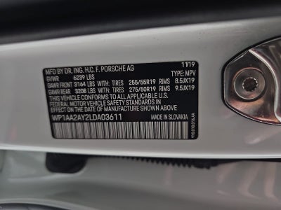 2020 Porsche Cayenne Base