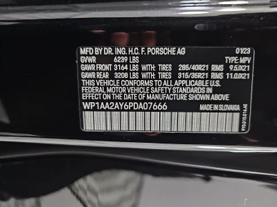 2023 Porsche Cayenne Base