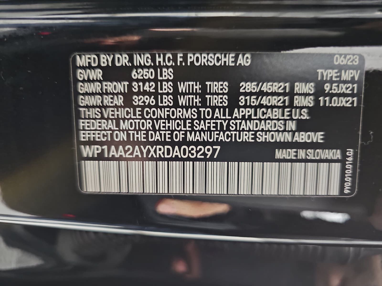 2024 Porsche Cayenne Base