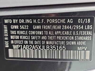 2018 Porsche Macan S