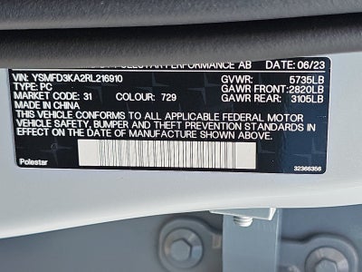 2024 Polestar 2 Long Range Dual Motor