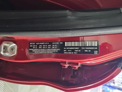 2019 Alfa Romeo Giulia Ti Sport