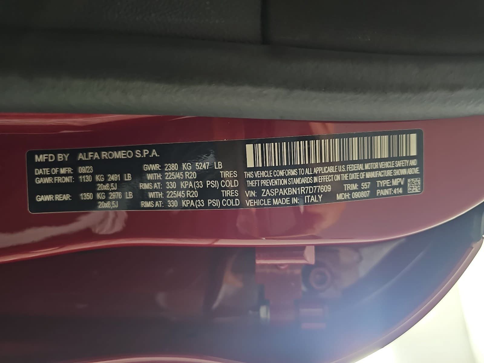 2024 Alfa Romeo Stelvio Veloce