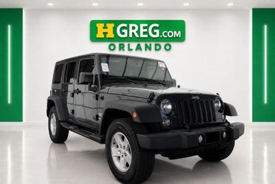 2018 Jeep Wrangler JK Unlimited Sport