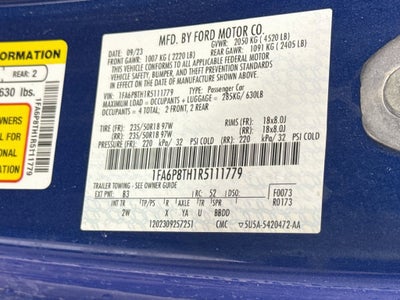 2024 Ford Mustang EcoBoost