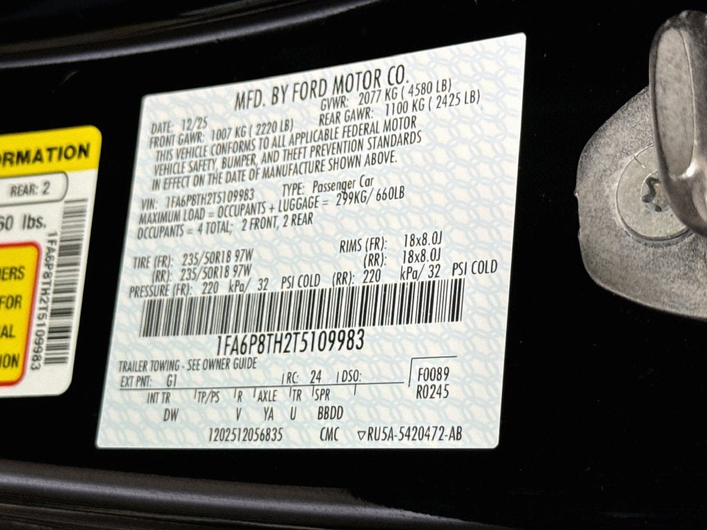 2026 Ford Mustang EcoBoost