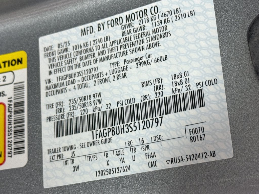 2025 Ford Mustang EcoBoost Premium