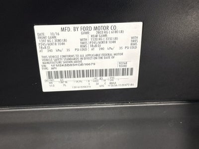 2017 Ford Explorer Base