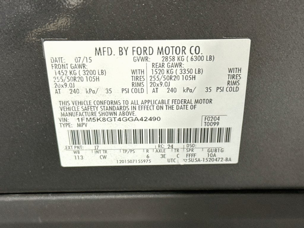 2016 Ford Explorer Sport