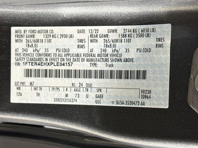 2023 Ford Ranger XLT