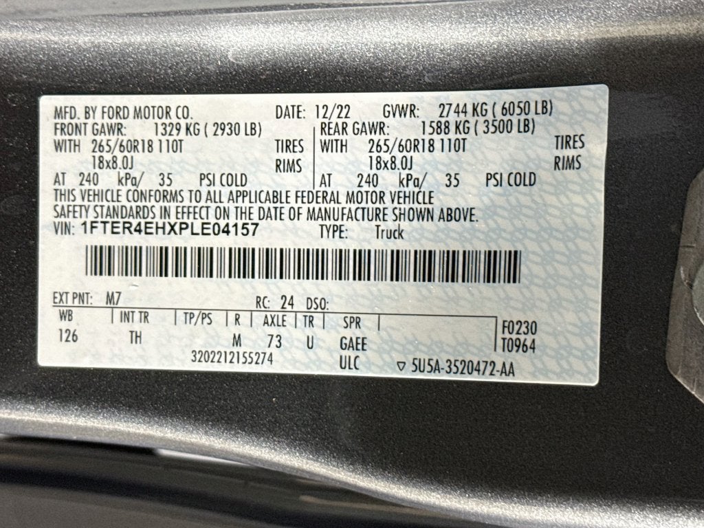 2023 Ford Ranger XLT