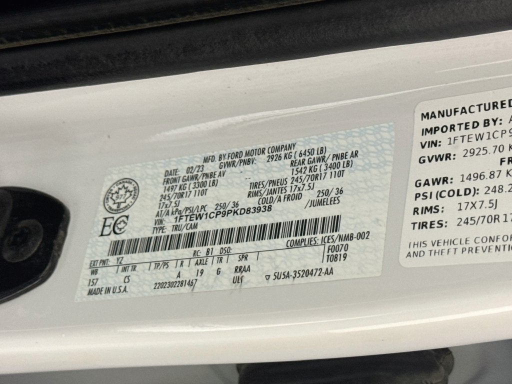 2023 Ford F-150 XL