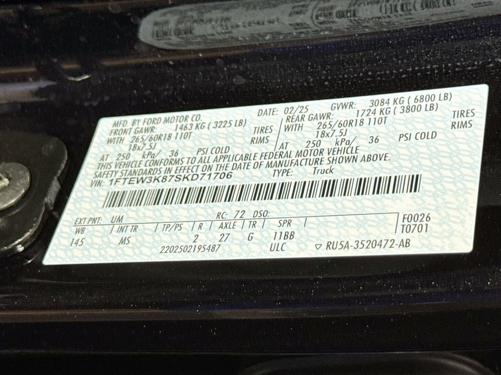 2025 Ford F-150 XLT