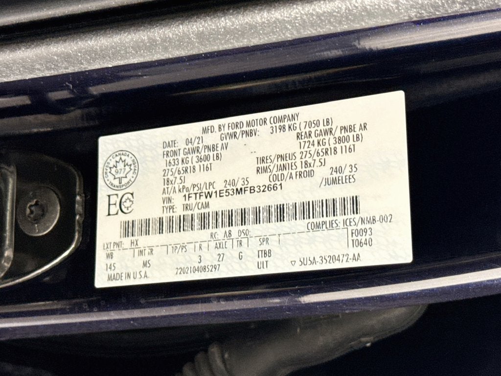 2021 Ford F-150 XLT