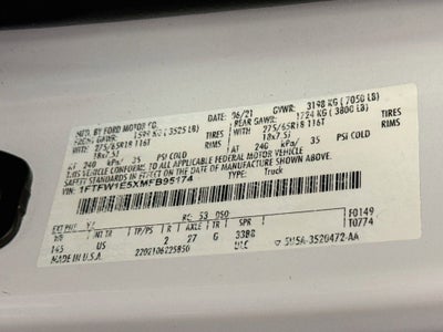 2021 Ford F-150 XLT