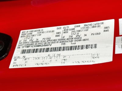 2021 Ford F-150 XL