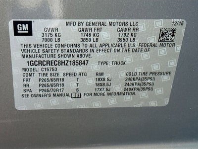 2017 Chevrolet Silverado 1500 LT LT1