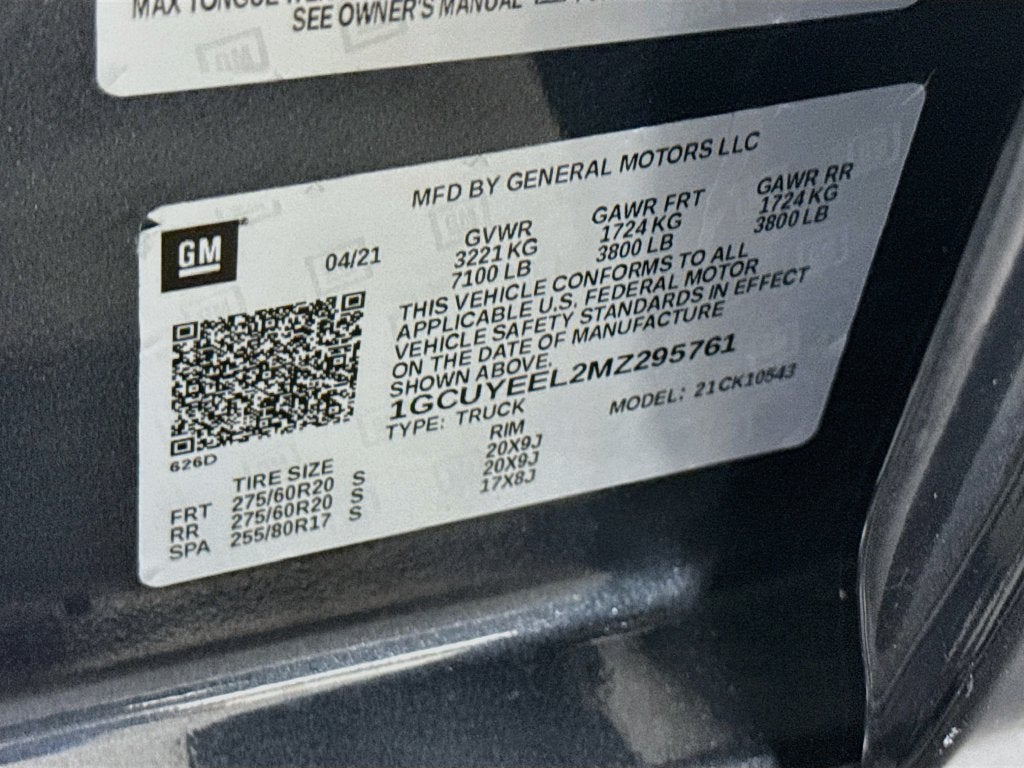 2021 Chevrolet Silverado 1500 RST