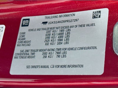 2023 GMC Yukon SLE