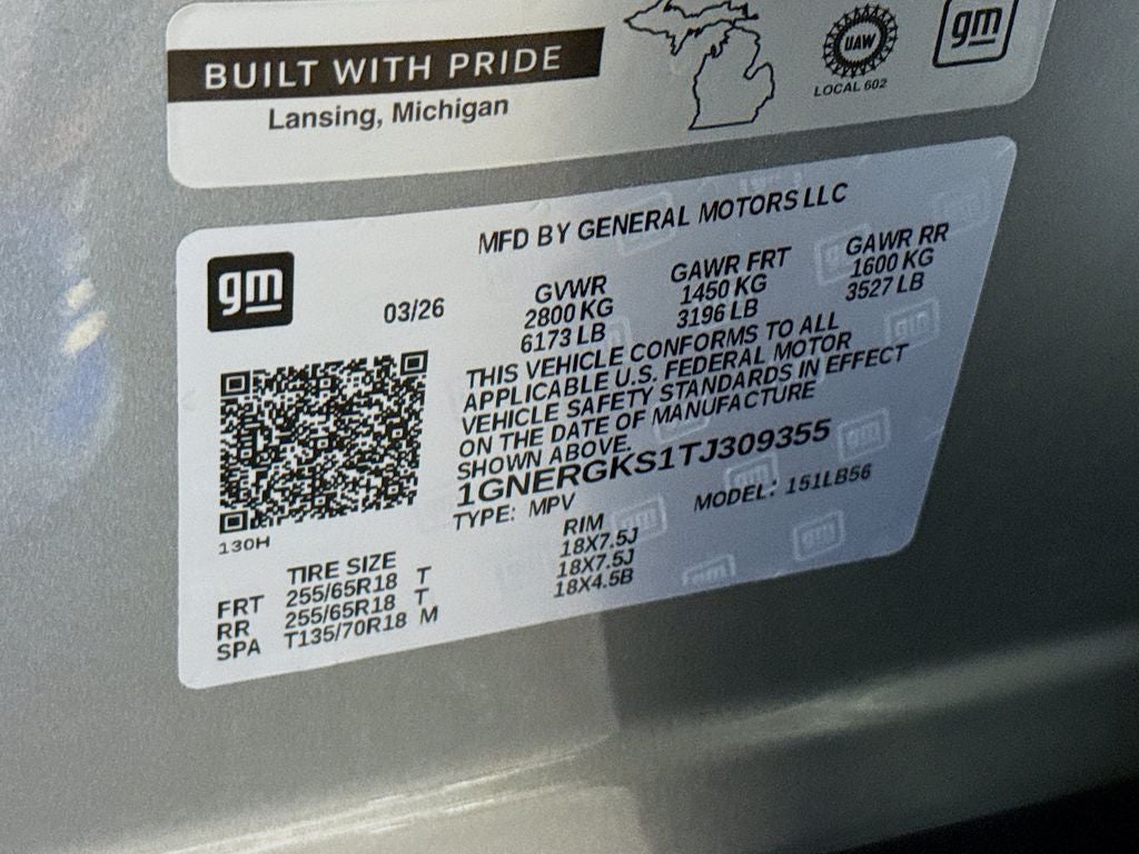 2026 Chevrolet Traverse LT 1LT