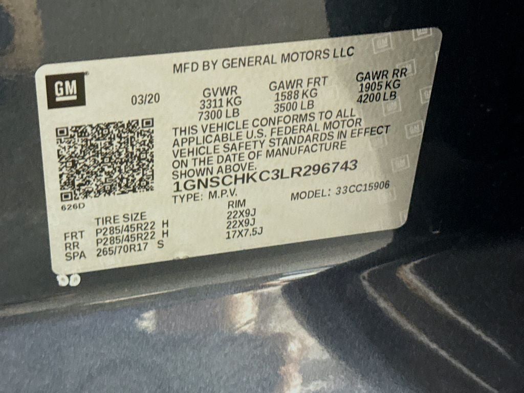 2020 Chevrolet Suburban LT