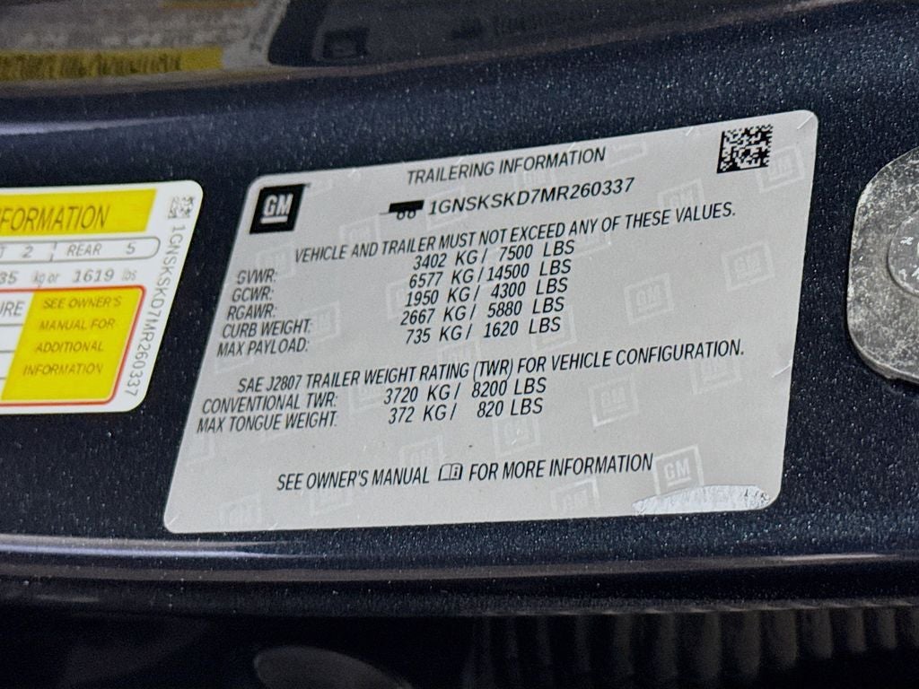 2021 Chevrolet Tahoe Premier