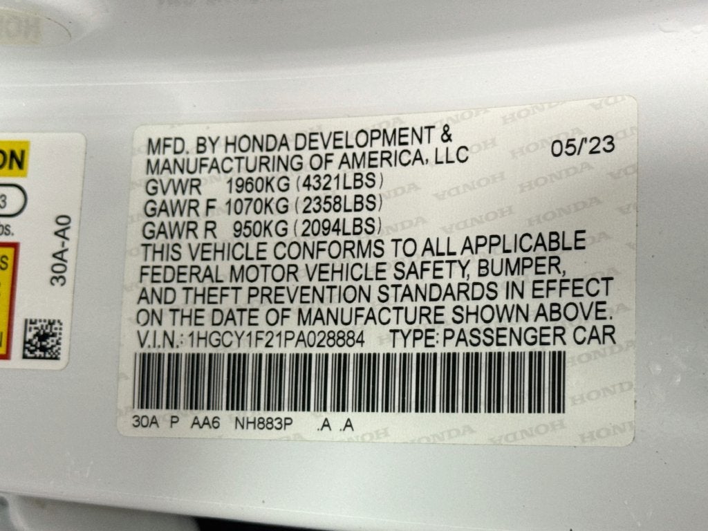 2023 Honda Accord LX