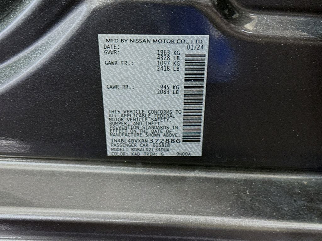 2024 Nissan Altima 2.5 S
