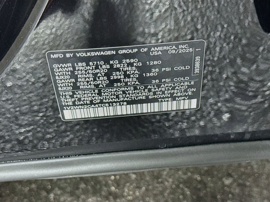 2026 Volkswagen Atlas 2.0T SE w/Technology