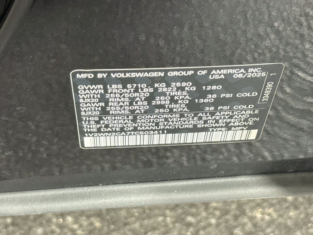 2026 Volkswagen Atlas SE w/Technology
