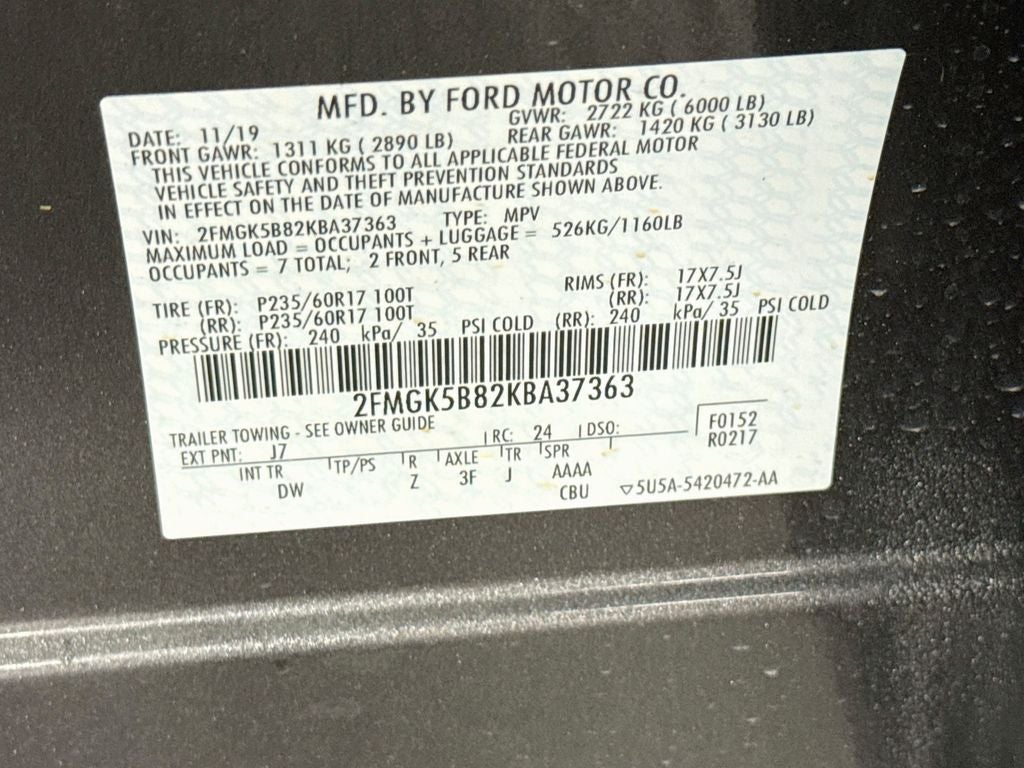 2019 Ford Flex SE