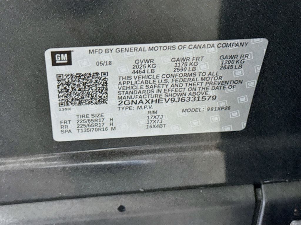 2018 Chevrolet Equinox LS