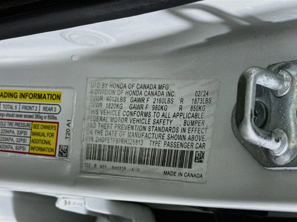 2024 Honda Civic Touring