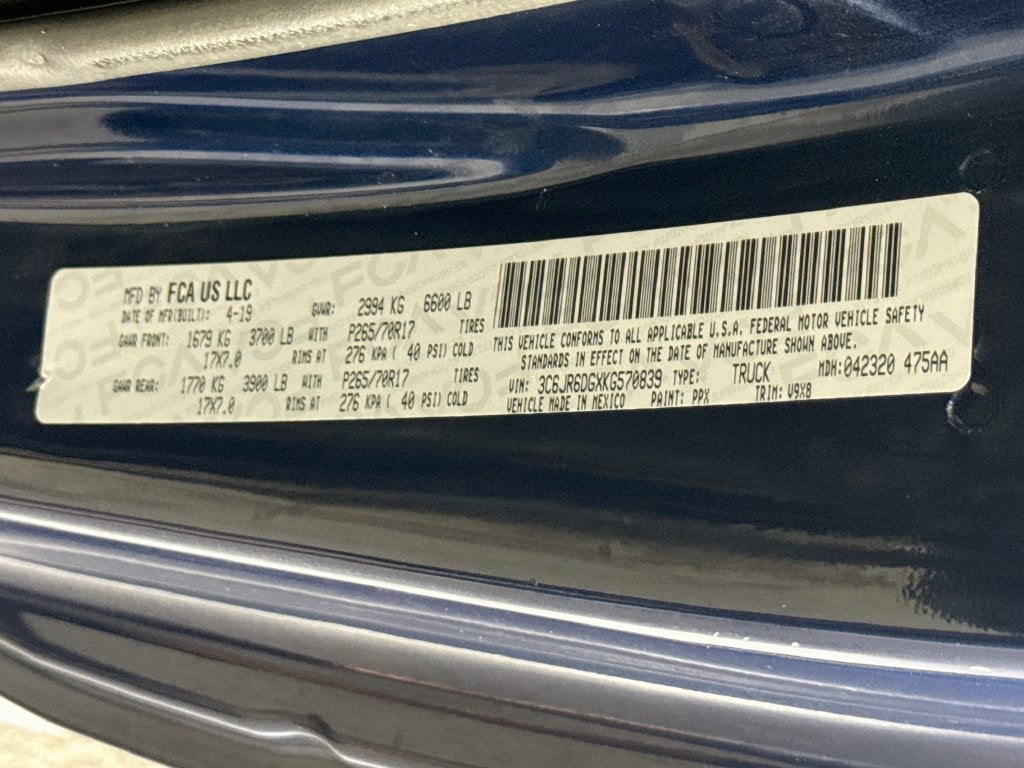 2019 RAM 1500 Classic Tradesman