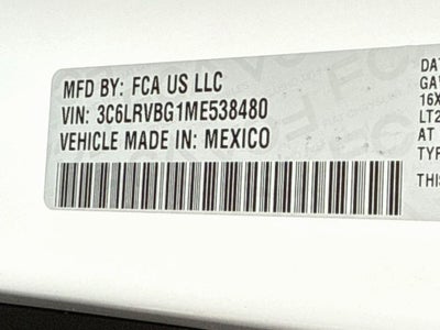 2021 RAM ProMaster 1500 Base 136 WB