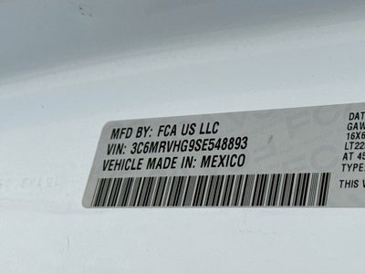 2025 RAM ProMaster 3500 High Roof 159 WB