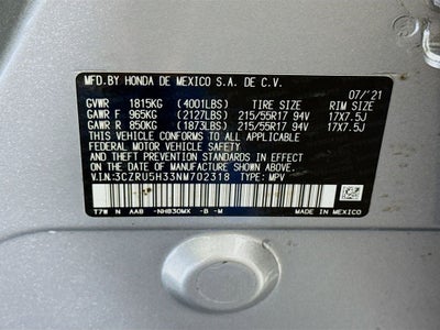 2022 Honda HR-V LX