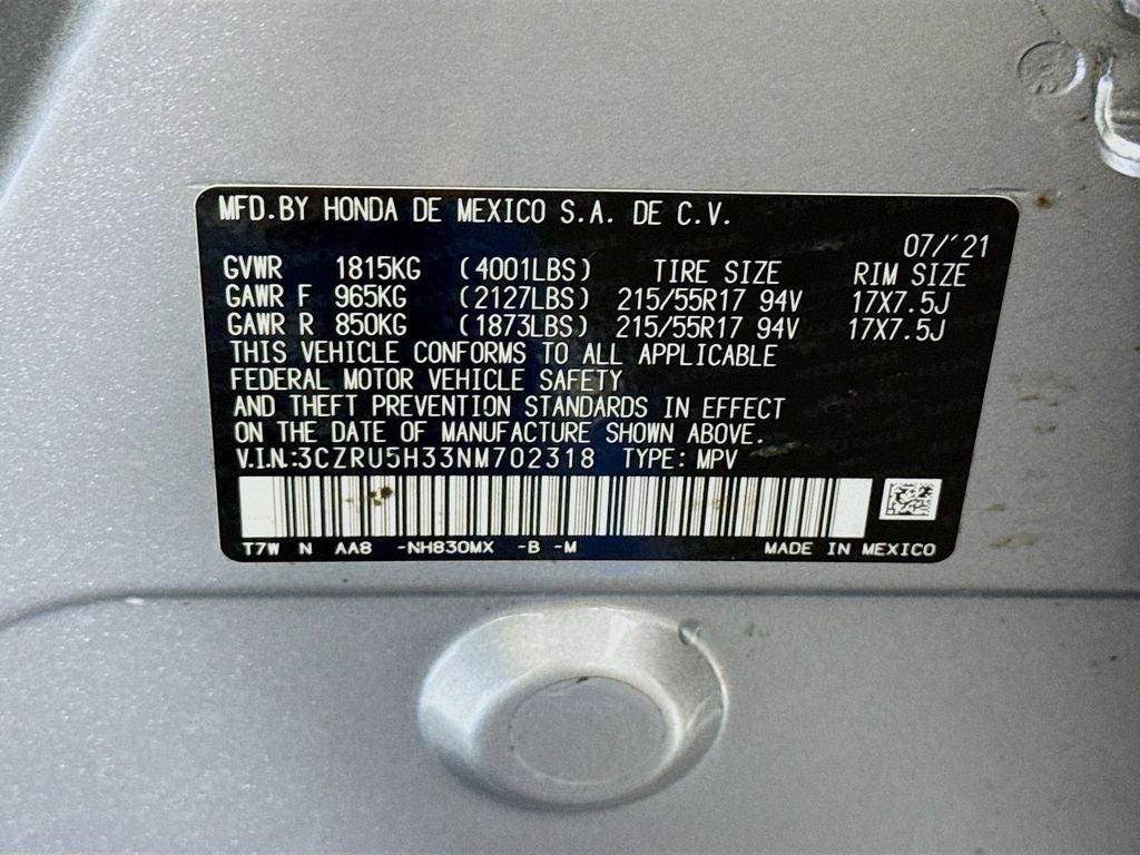 2022 Honda HR-V LX
