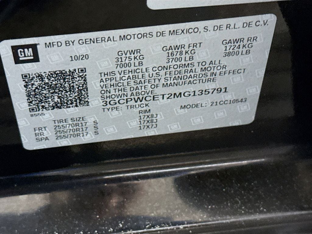 2021 Chevrolet Silverado 1500 LT