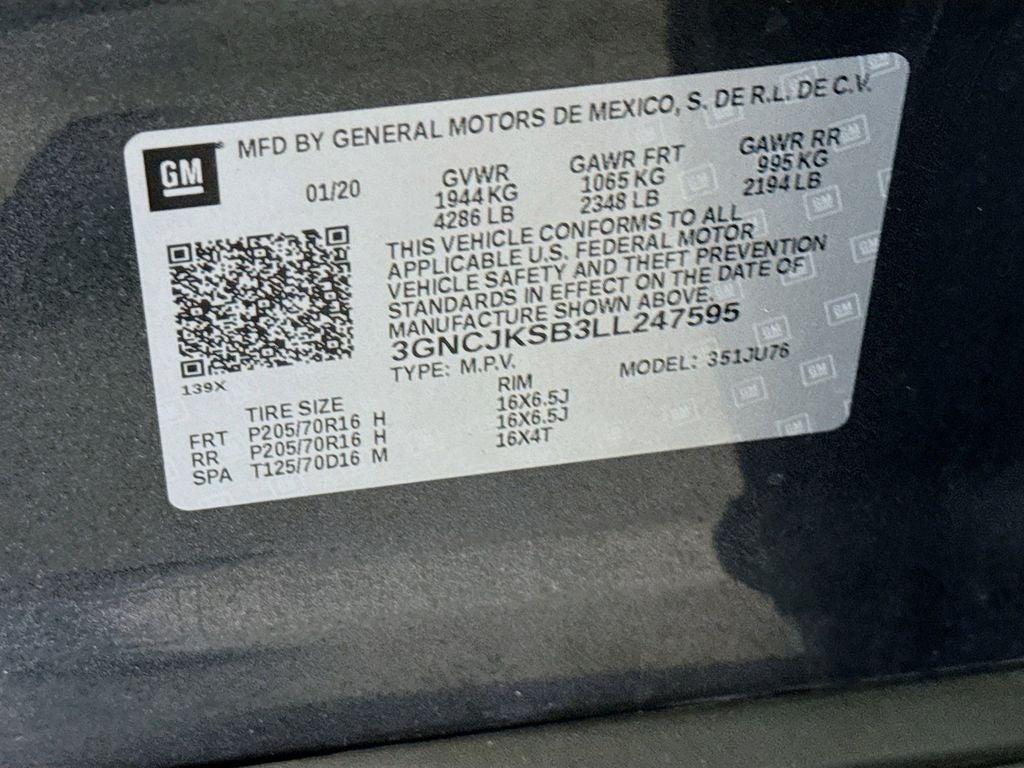 2020 Chevrolet Trax LS