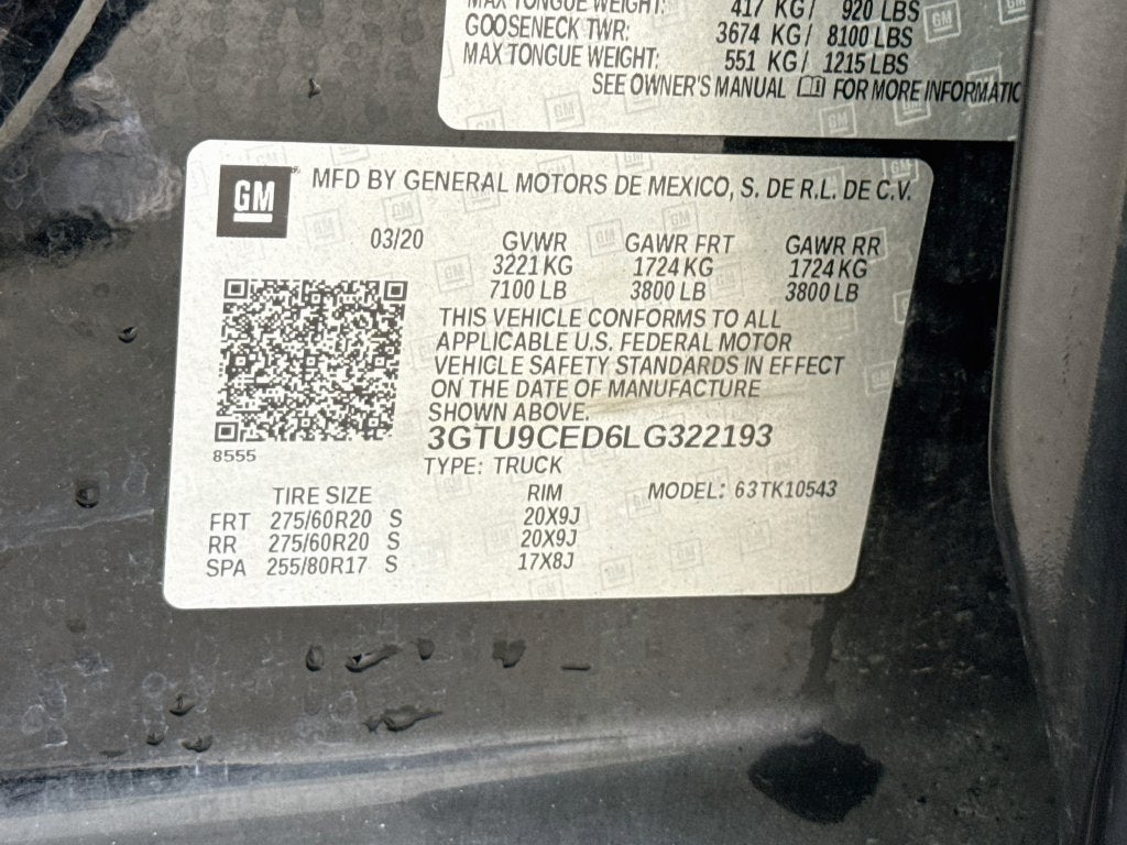 2020 GMC Sierra 1500 Elevation