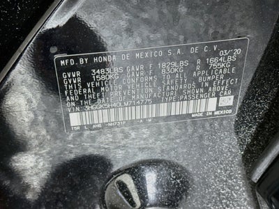 2020 Honda Fit LX