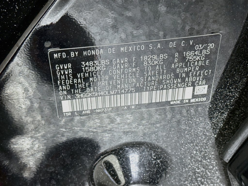 2020 Honda Fit LX
