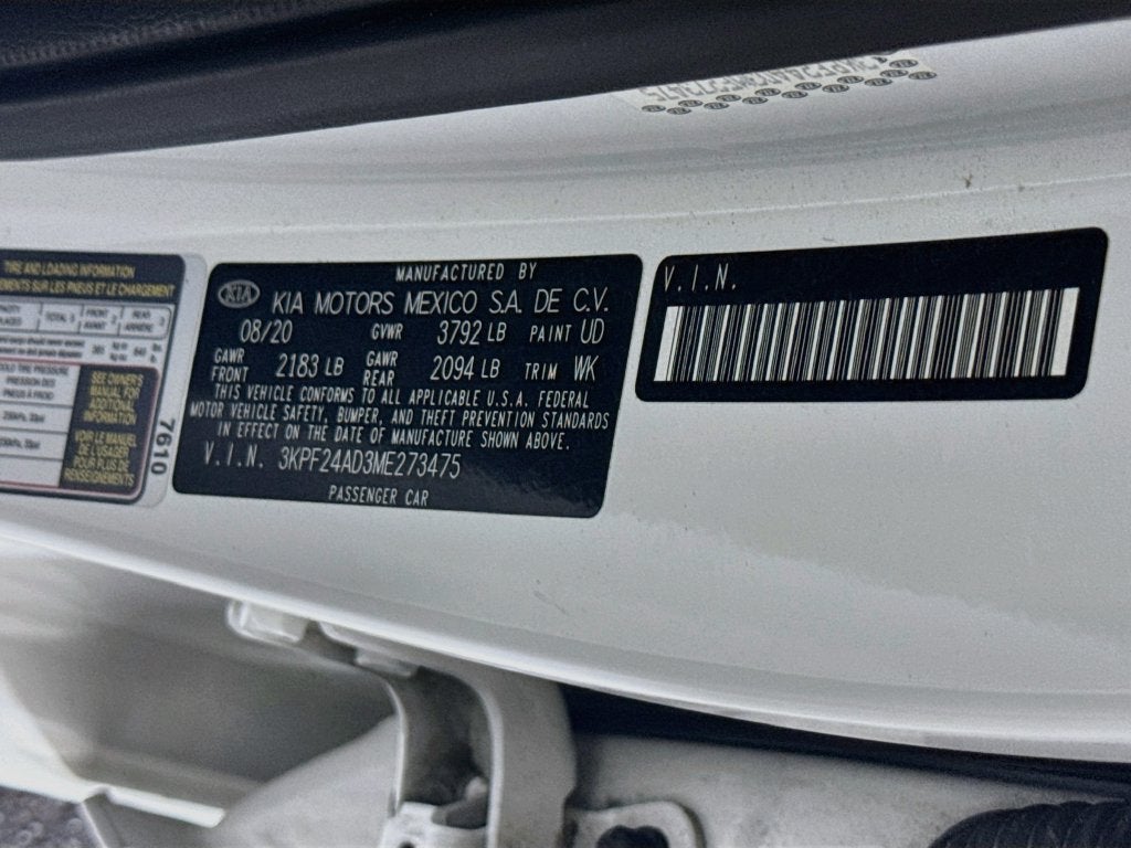 2021 Kia Forte LXS