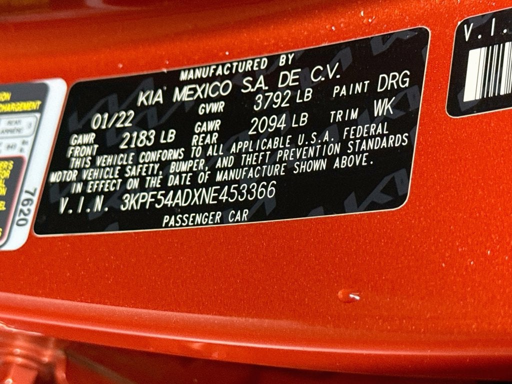 2022 Kia Forte GT-Line