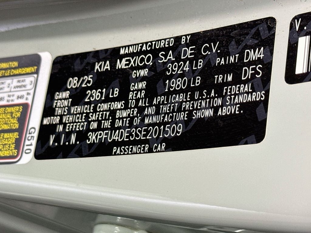 2025 Kia K4 EX