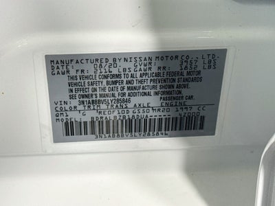 2020 Nissan Sentra S