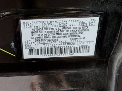 2025 Nissan Sentra SV