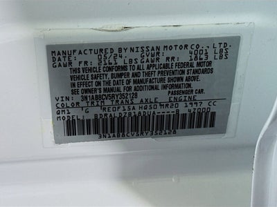 2024 Nissan Sentra SV