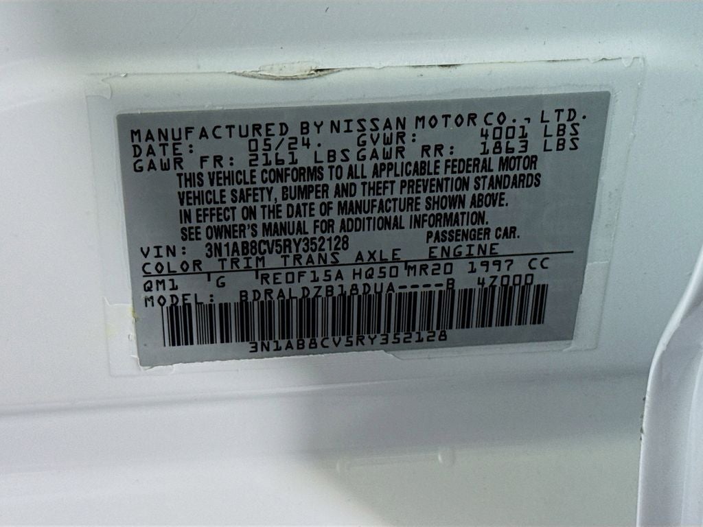 2024 Nissan Sentra SV